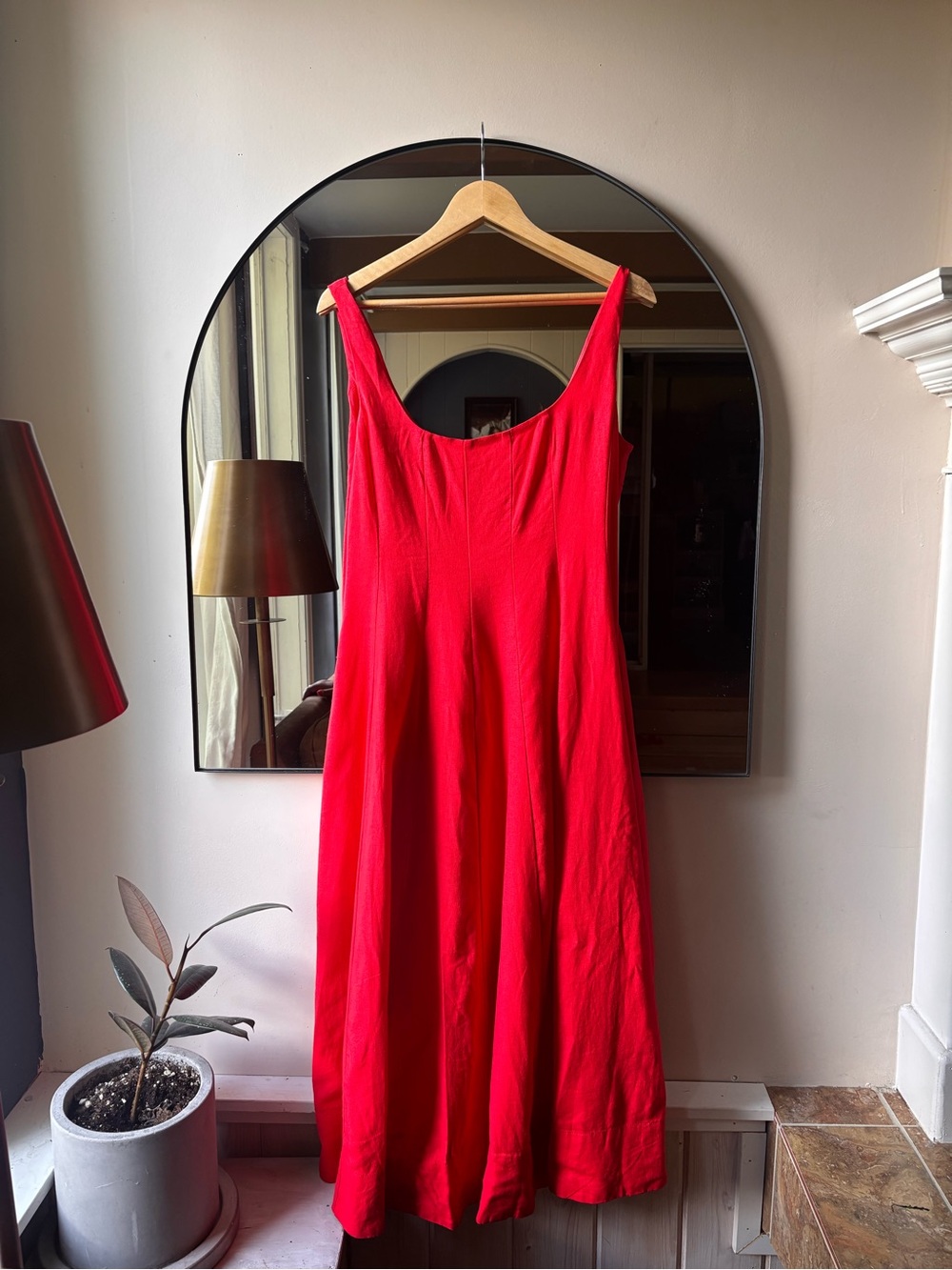 JOIE | linen dress | size large - Picture 2 of 7